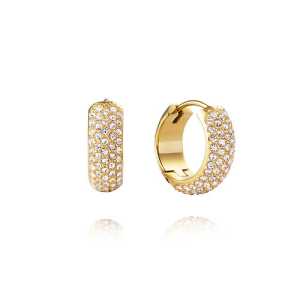 Mockberg Amour Gold Hoops Medium MO211, handla denna klocka online eller i butik hos klockmaster