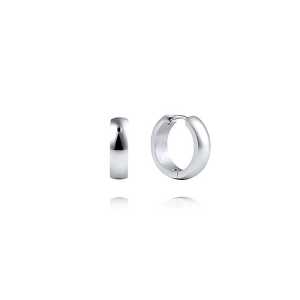 Mockberg Chunky Silver Hoops Large MO290, handla denna klocka online eller i butik hos klockmaster