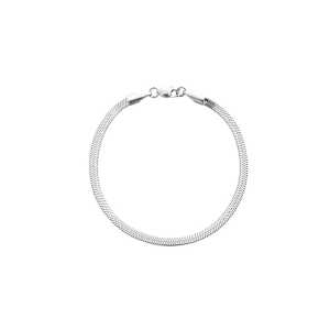 Mockberg Thin snake Armband silver medium MO397, handla denna klocka online eller i butik hos klockmaster