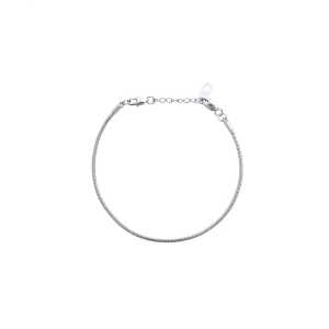 Mockberg Snake chain Armband silver medium MO426, handla denna klocka online eller i butik hos klockmaster