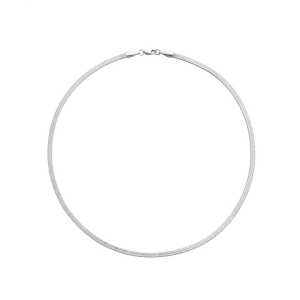 Mockberg Thin snake Halsband silver MO427, handla denna klocka online eller i butik hos klockmaster