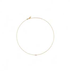 Mockberg Thin Sparkle Gold 400mm Halsband MO560, handla denna klocka online eller i butik hos klockmaster