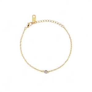 Mockberg Thin Sparkle Gold Medium Armband MO562, handla denna klocka online eller i butik hos klockmaster