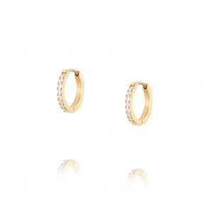 Mockberg Shiny Gold Hoops Medium MO586, handla denna klocka online eller i butik hos klockmaster