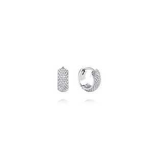 Mockberg Amour Silver Hoops Small MO689, handla denna klocka online eller i butik hos klockmaster