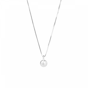 Emma Israelsson Sparkling Globe Halsband Silver neck119, handla denna klocka online eller i butik hos klockmaster