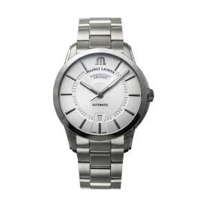Maurice Lacroix Pontos Day/Date Automatic 41mm PT6358-SS002-130-1, handla denna klocka online eller i butik hos klockmaster