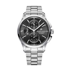 Maurice Lacroix Pontos Chronograph 43mm PT6388-SS002-330-1, handla denna klocka online eller i butik hos klockmaster