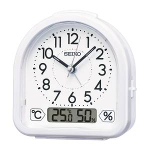 SEIKO Väckarklocka Vit QHE191W, handla denna klocka online eller i butik hos klockmaster