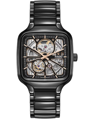 RADO True Square Automatic Open Heart 38mm R27086162, handla denna klocka online eller i butik hos klockmaster