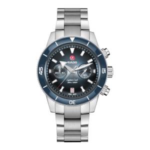 RADO Captain Cook Automatic Chronograph 43mm R32145208, handla denna klocka online eller i butik hos klockmaster