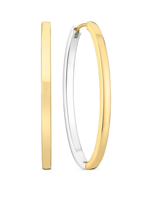 Sif Jakobs Örhängen Ellisse Pianura Medio - Guld/Silver SJ-E2313-2YG, handla denna klocka online eller i butik hos klockmaster