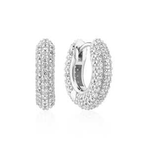 Örhängen Carrara Grande Silver Sif Jakobs SJ-E2473-CZ, handla denna klocka online eller i butik hos klockmaster