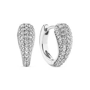 Örhängen Goccia Circolo Silver Sif Jakobs SJ-E2753-CZ, handla denna klocka online eller i butik hos klockmaster