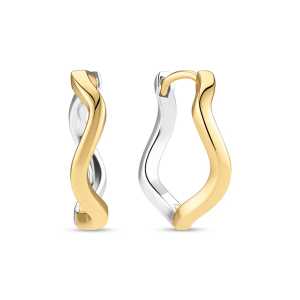 Örhängen Ellera Waves Pianura Grande Guld/Silver Sif Jacobs SJ-E3869-2YG, handla denna klocka online eller i butik hos klockmaster