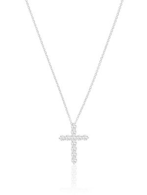 Sif Jakobs Halsband Belluno Croce - Silver SJ-N2394-CZ, handla denna klocka online eller i butik hos klockmaster