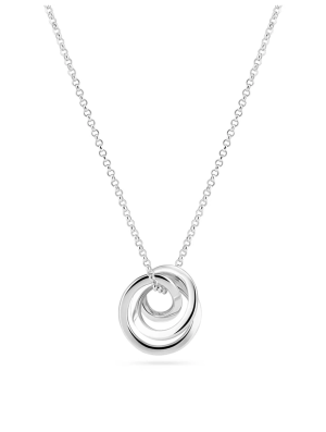 Sif Jakobs Halsband Spirale Pianura - Silver SJ-N2588, handla denna klocka online eller i butik hos klockmaster