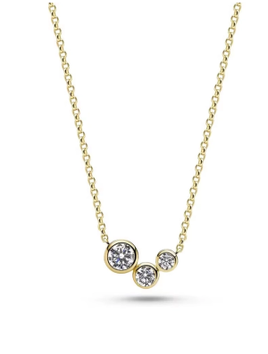 Sif Jakobs Halsband Sardinien Tre - Guld SJ-N2631-CZ-YG, handla denna klocka online eller i butik hos klockmaster