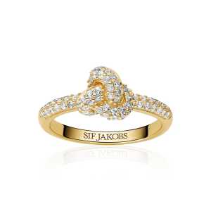 Ring Imperia Piccolo Guld 16,6mm Sif Jakobs SJ-R10751-CZ-YG-52, handla denna klocka online eller i butik hos klockmaster