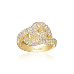 Ring Imperia Guld 18,5mm Sif Jakobs SJ-R10752-CZ-YG-58, handla denna klocka online eller i butik hos klockmaster