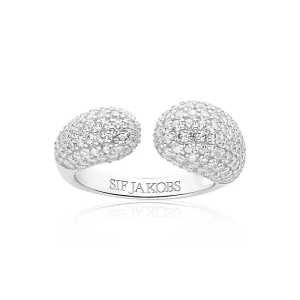Ring Goccia Silver 17,8mm Sif Jakobs SJ-R2481-CZ-56, handla denna klocka online eller i butik hos klockmaster