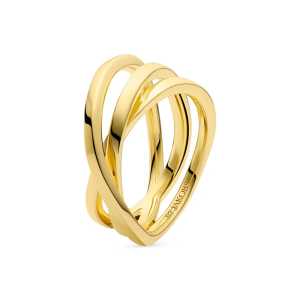 Ring Spirale Pianura Guld 17,8mm Sif Jakobs SJ-R2590-YG-56, handla denna klocka online eller i butik hos klockmaster