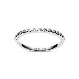 Ring Sarzana Silver 15,9mm Sif Jakobs SJ-R2750-CZ-50, handla denna klocka online eller i butik hos klockmaster