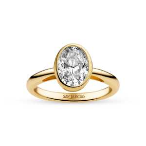 Ring Sardinien Ovale Grande Guld 17,2mm Sif Jakobs SJ-R2796-CZ-YG-54, handla denna klocka online eller i butik hos klockmaster