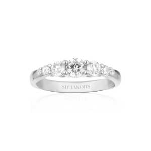 Ring Belluno Silver Sif Jakobs 17,8mm SJ-R42126-CZ-SS-56, handla denna klocka online eller i butik hos klockmaster