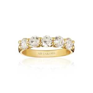 Ring Belluno Uno Guld 16,6mm Sif Jakobs SJ-R42127-CZ-SG-52, handla denna klocka online eller i butik hos klockmaster
