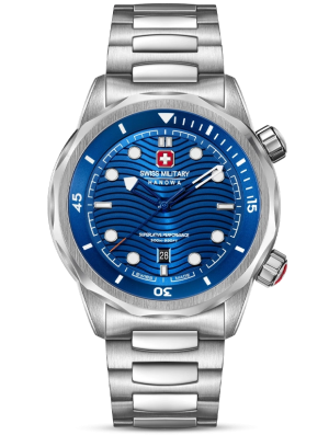 Swiss Military Hanowa Breakwater 44mm SMWGH0006403, handla denna klocka online eller i butik hos klockmaster