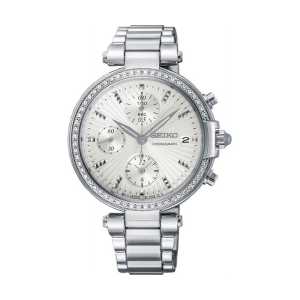 SEIKO Damklocka Chronograph 36mm SNDV41P1, handla denna klocka online eller i butik hos klockmaster
