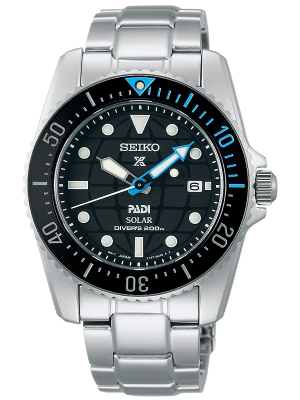 SEIKO Prospex Solar Divers PADI 38.5mm SNE575P1, handla denna klocka online eller i butik hos klockmaster