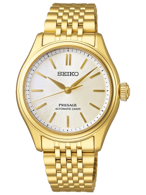 SEIKO Presage Classic Automatic 36mm Shiro-iro SPB524J1, handla denna klocka online eller i butik hos klockmaster