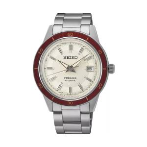 SEIKO Presage Style 60s 41mm Ruby SRPH93J1, handla denna klocka online eller i butik hos klockmaster