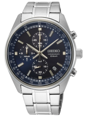 SEIKO Classic Chronograph 41.5mm SSB377P1, handla denna klocka online eller i butik hos klockmaster