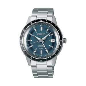 SEIKO Presage Style 60s GMT 41mm SSK009J1, handla denna klocka online eller i butik hos klockmaster