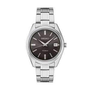 SEIKO Ttitanium Herrklocka 40mm SUR375P1, handla denna klocka online eller i butik hos klockmaster