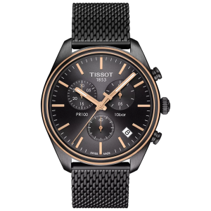 TISSOT PR 100 Chronograph 41mm T1014172306100, handla denna klocka online eller i butik hos klockmaster