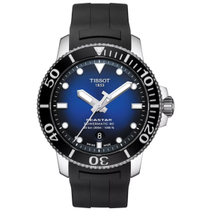 TISSOT Seastar 1000 Powermatic 80 43mm T1204071704100, handla denna klocka online eller i butik hos klockmaster