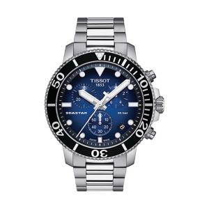 TISSOT Seastar 1000 Chronograph 45mm T1204171104101, handla denna klocka online eller i butik hos klockmaster