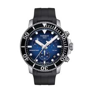 TISSOT Seastar 1000 Chronograph 45mm T1204171704100, handla denna klocka online eller i butik hos klockmaster