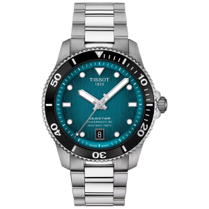 TISSOT Seastar 1000 Powermatic 80 40mm T1208071109100, handla denna klocka online eller i butik hos klockmaster