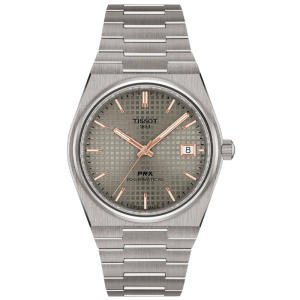 TISSOT PRX Automatic Titanium 38mm T1378074406100, handla denna klocka online eller i butik hos klockmaster
