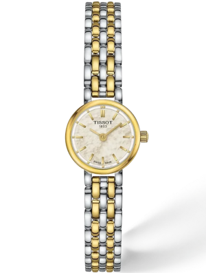 TISSOT Lovely Round 19.5mm Bicolor T1400092211100, handla denna klocka online eller i butik hos klockmaster