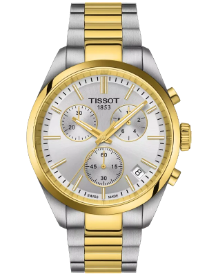 TISSOT PR 100 Chronograph 40mm T1504172203100, handla denna klocka online eller i butik hos klockmaster