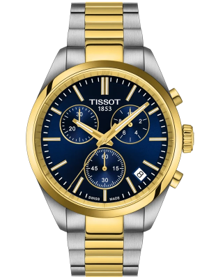 TISSOT PR 100 Chronograph 40mm T1504172204100, handla denna klocka online eller i butik hos klockmaster