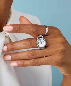 TIMEX Cavatina Mini Watch Ring 16mm TW2Y70700, handla denna klocka online eller i butik hos klockmaster