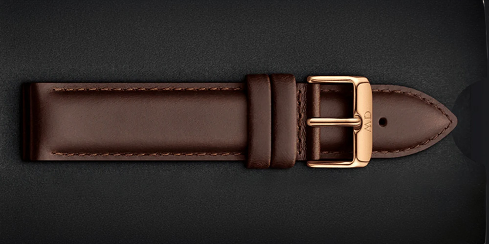Daniel Wellington läderarmband.