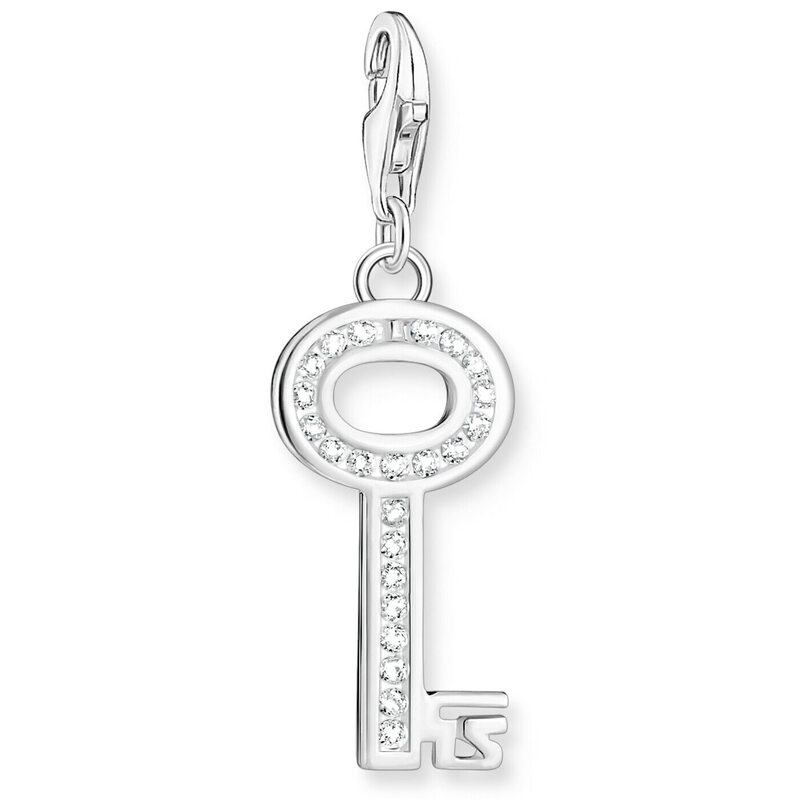 Thomas Sabo Charm Pendant Key Silver 0010-051-14, handla denna klocka online eller i butik hos klockmaster